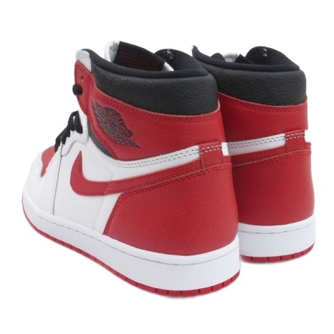 【中古】ナイキ NIKE 良品 エアジョーダン 1 レトロ ハイ OG ヘリデージ スニーカー 555088-161 27.5cm ■GY51