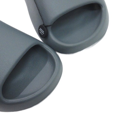 【中古】未使用品 アディダス adidas YZY SLIDE イージー スライド サンダル ID2349 スレートマリン 26.5cm ■GY51