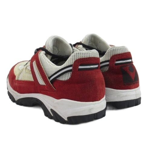 【中古】メゾンマルジェラ 22 Maison Margiela 22 SECURITY LOW スニーカー スエード イタリア製 レッド 43 28.0cm