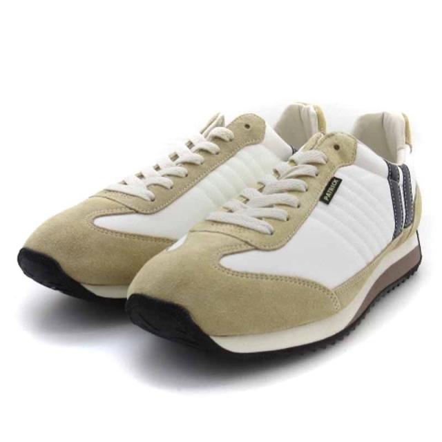 【中古】未使用品 マラソン MARATHON PATRICK OATS パトリック スニーカー 942350 オーツ 42 26.5cm ■GY51 メンズ