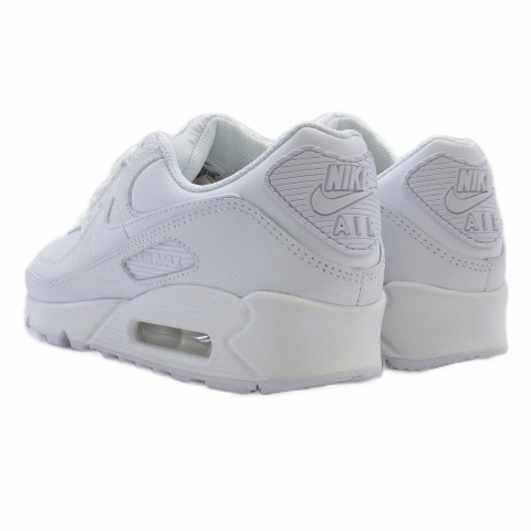【中古】ナイキ NIKE AIR MAX 90 LTR TRIPLE WHITE エアマックス 90 スニーカー CZ5594-100 ホワイト 25.5cm ■GY51 メンズ
