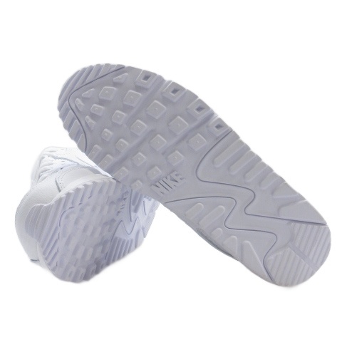 【中古】ナイキ NIKE AIR MAX 90 LTR TRIPLE WHITE エアマックス 90 スニーカー CZ5594-100 ホワイト 25.5cm ■GY51 メンズ