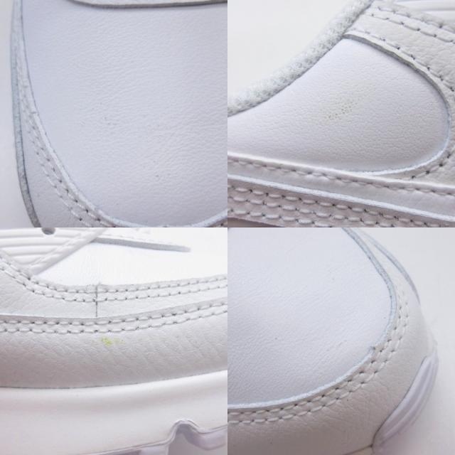 【中古】ナイキ NIKE AIR MAX 90 LTR TRIPLE WHITE エアマックス 90 スニーカー CZ5594-100 ホワイト 25.5cm ■GY51 メンズ