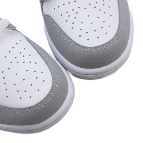 【中古】未使用品 ナイキ タグ付き ウィメンズ エアジョーダン1 スニーカー DC0774-105 ウルフグレー 28.5cm ■GY51