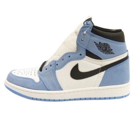 【中古】未使用品 ナイキ NIKE AIR JORDAN 1 RETRO HIGH OG スニーカー 26.5cm ブルー 555088-134 ■GY51 メンズ