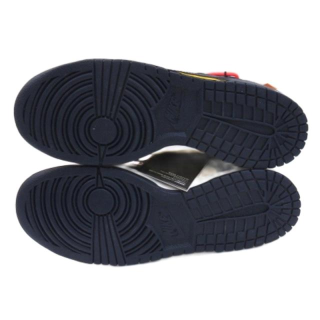 【中古】未使用品 ナイキ NIKE × オフホワイト タグ付き DUNK LOW LTHR ダンク ロー スニーカー CT0856-700 27.5cm