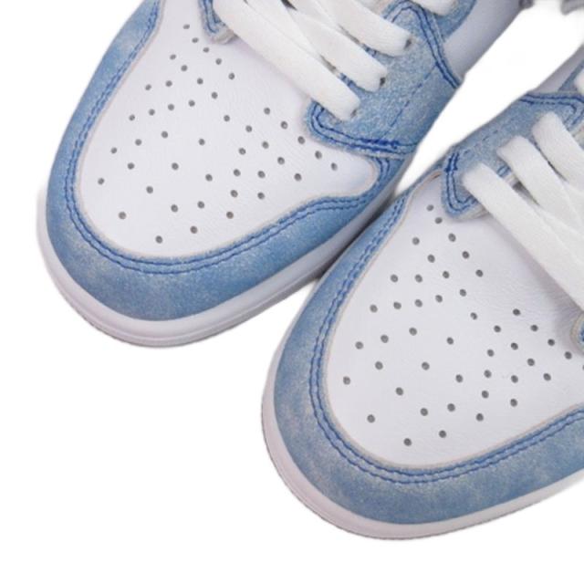 【中古】ナイキ エア ジョーダン 1 レトロ ハイ スニーカー 555088-402 ブルー系 US8.5 26.5cm ☆AA★ ■GY51 メンズ