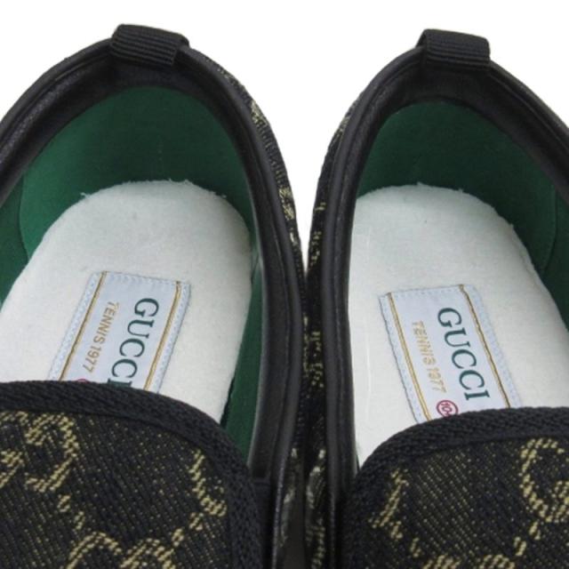 【中古】グッチ GUCCI テニス 1977 GGキャンバス スリッポン スニーカー 10.5 29.5cm ■GY51 メンズ