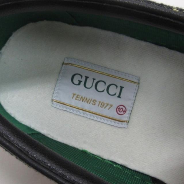【中古】グッチ GUCCI テニス 1977 GGキャンバス スリッポン スニーカー 10.5 29.5cm ■GY51 メンズ