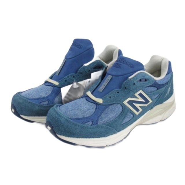 【中古】ニューバランス NEW BALANCE × リーバイス Levi’s M990LI3 スニーカー USA製 26.5cm ■GY51 メンズ