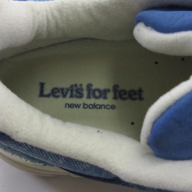 【中古】ニューバランス NEW BALANCE × リーバイス Levi’s M990LI3 スニーカー USA製 26.5cm ■GY51 メンズ