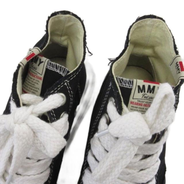 【中古】ミハラヤスヒロ メゾン MMY HANK OG Sole Canvas High-top Sneaker ハンク スニーカー 41 25.5cm ■GY51