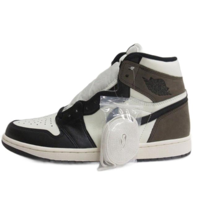 【中古】未使用品 ナイキ NIKE AIR JORDAN 1 HIGH OG DARK MOCHA エアジョーダン1 スニーカー 555088-105 27.5