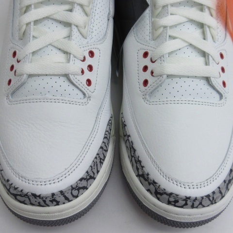 【中古】未使用品 ナイキ NIKE AIR JORDAN 3 RETRO エアジョーダン3 レトロ スニーカー DN3707-100 27.5cm ■GY51