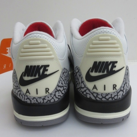 【中古】未使用品 ナイキ NIKE AIR JORDAN 3 RETRO エアジョーダン3 レトロ スニーカー DN3707-100 27.5cm ■GY51