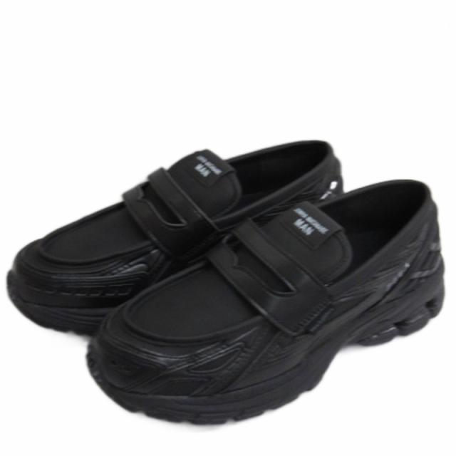 【中古】ニューバランス NEW BALANCE × JUNYA WATANABE MAN 1906L ローファー スニーカー 26.5cm ブラック ■GY51