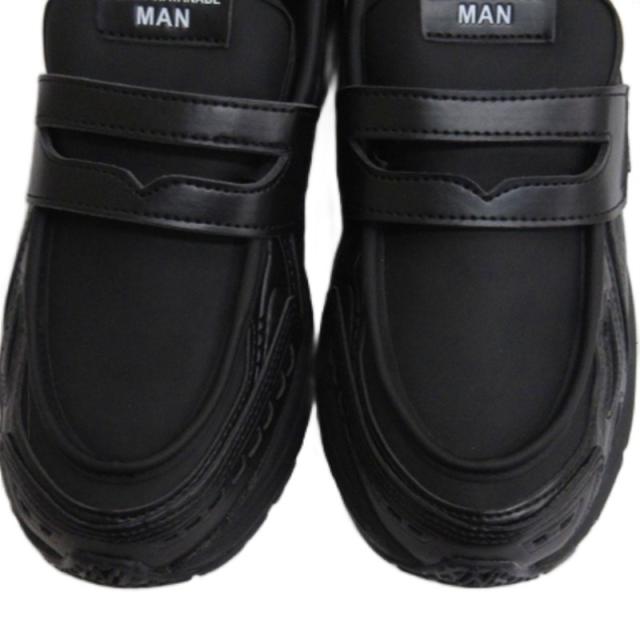 【中古】ニューバランス NEW BALANCE × JUNYA WATANABE MAN 1906L ローファー スニーカー 26.5cm ブラック ■GY51