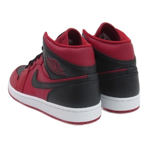 【中古】未使用品 ナイキ タグ付き エア ジョーダン1 スニーカー ハイカット 554724-660 ジムレッド 28.5cm ■GY51