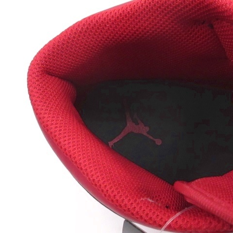 【中古】未使用品 ナイキ タグ付き エア ジョーダン1 スニーカー ハイカット 554724-660 ジムレッド 28.5cm ■GY51