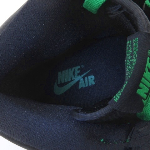 【中古】ナイキ NIKE エア ジョーダン 1 レトロ ハイ OG スニーカー DZ5485-031 ラッキーグリーン 27.5cm ■GY51