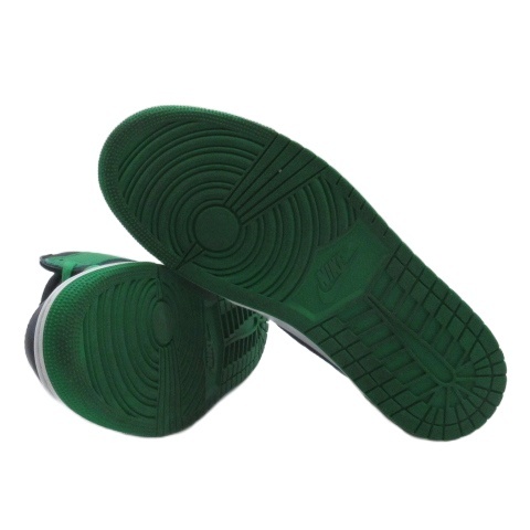 【中古】ナイキ NIKE エア ジョーダン 1 レトロ ハイ OG スニーカー DZ5485-031 ラッキーグリーン 27.5cm ■GY51