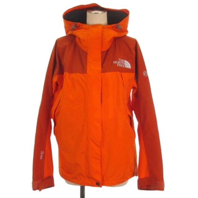 【中古】ザノースフェイス THE NORTH FACE MOUNTAIN JACKET マウンテンパーカー ジャケット NPW15600 オレンジ L
