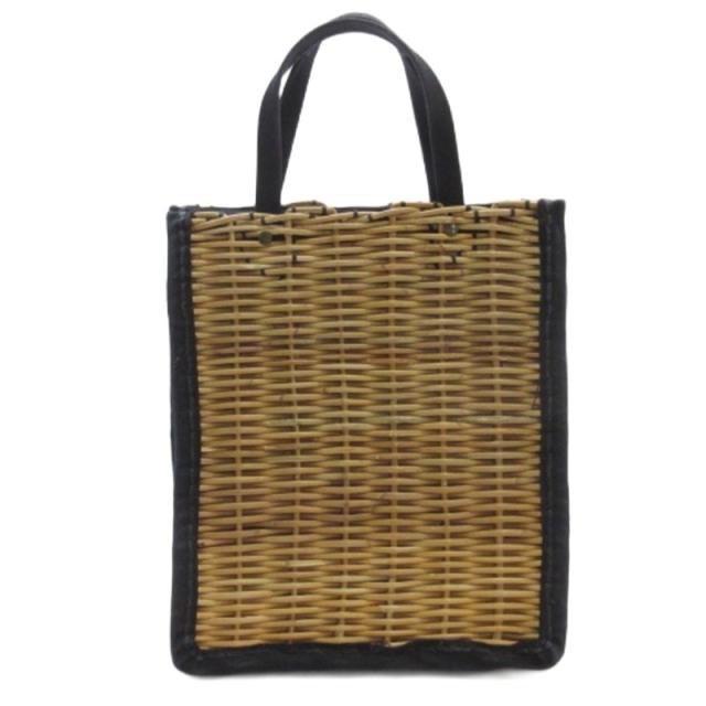 ヤマコー てまひま工房 山葡萄バッグ 小/削皮 内布/かぶせ付