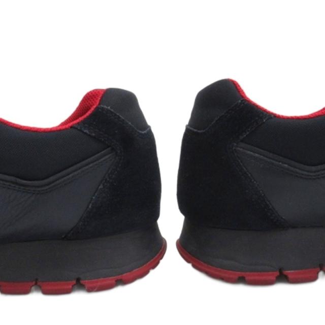 中古】プラダスポーツ PRADA SPORT ロゴ スニーカー ナイロン スエード