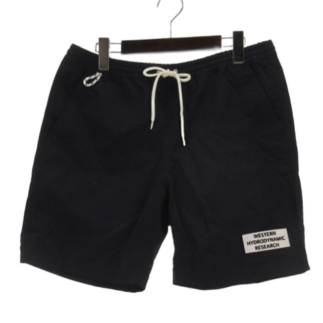 【中古】WHR Western Hydrodynamic Research ナイロン ショーツ ショートパンツ イージー MWHR23S5003 ネイビー 3
