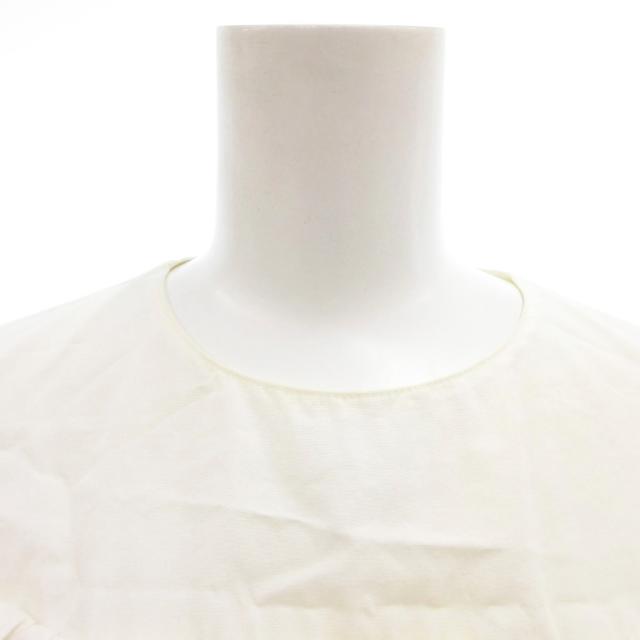 【中古】ドゥロワー Drawer ブラウス シャツ 36 白 ホワイト フリル /JS レディース