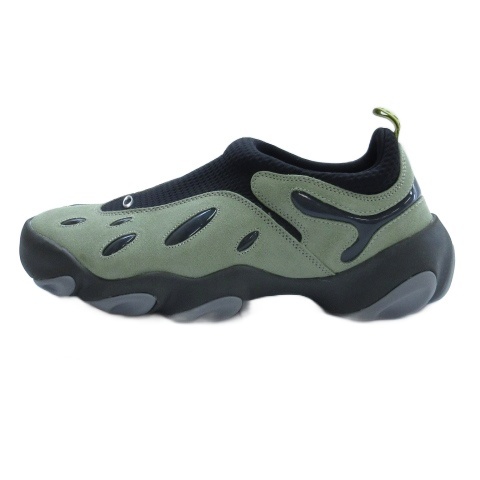 【中古】オークリー OAKLEY Factory Team Braindead Suede Orbital Flesh スニーカー29cm カーキ Tea Black メンズ