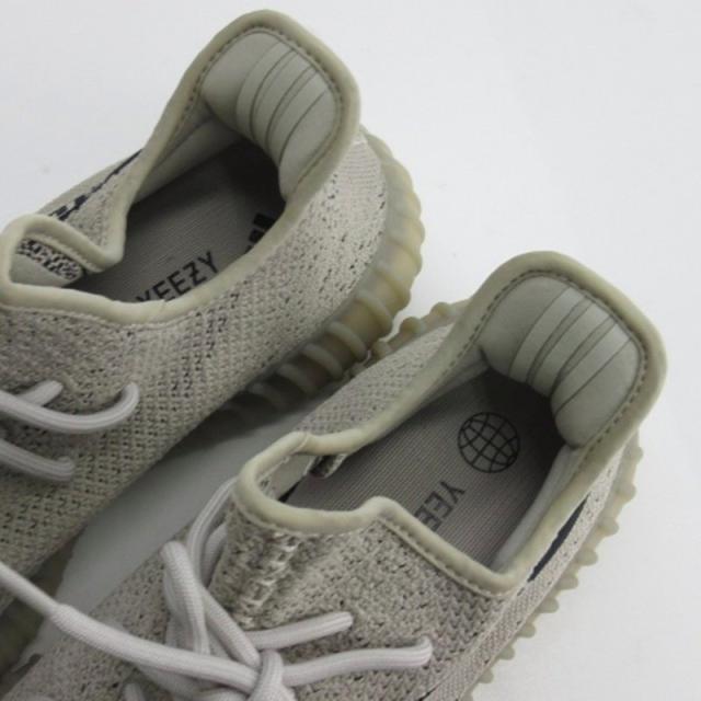 【中古】アディダスオリジナルス イージー ブースト350V2 スニーカー HP7870 ホワイト US9.5 27.5cm ☆AA★ メンズ