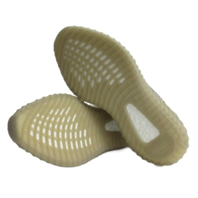 【中古】アディダスオリジナルス イージー ブースト350V2 スニーカー HP7870 ホワイト US9.5 27.5cm ☆AA★ メンズ