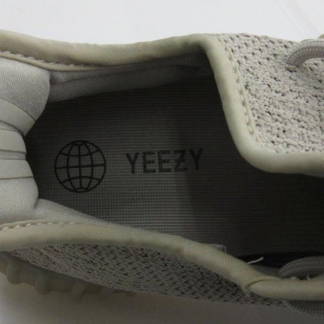 【中古】アディダスオリジナルス イージー ブースト350V2 スニーカー HP7870 ホワイト US9.5 27.5cm ☆AA★ メンズ