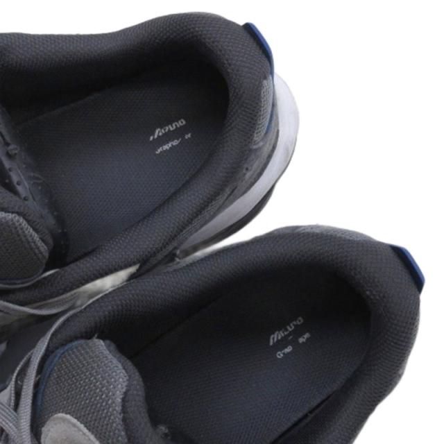 【中古】ミズノ MIZUNO × グラフペーパー WAVE RIDER ウェーブライダー β スニーカー D1GG230601 グレー 28.5cm