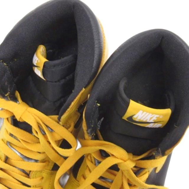 【中古】ナイキ NIKE Air Jordan 1 High OG エアジョーダン1 スニーカー 555088-701 イエロー 28.5cm メンズ