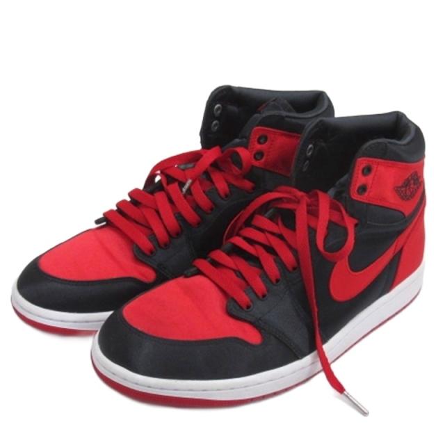 【中古】ナイキ NIKE Women's Air Jordan 1 Retro High OG エアジョーダン1 スニーカー FD4810-061 レッド 28.5cm