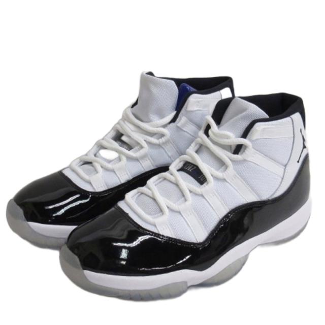 【中古】ナイキ NIKE AIR JORDAN 11 RETRO CONCORD エアジョーダン11 スニーカー 378037-100 27.5cm ☆AA★ ■GY51