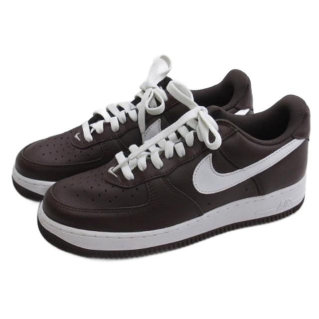 【中古】ナイキ NIKE Air Force 1 Low QS エアフォース1 スニーカー FD7039-200 ブラウン US8.5 26.5cm メンズ