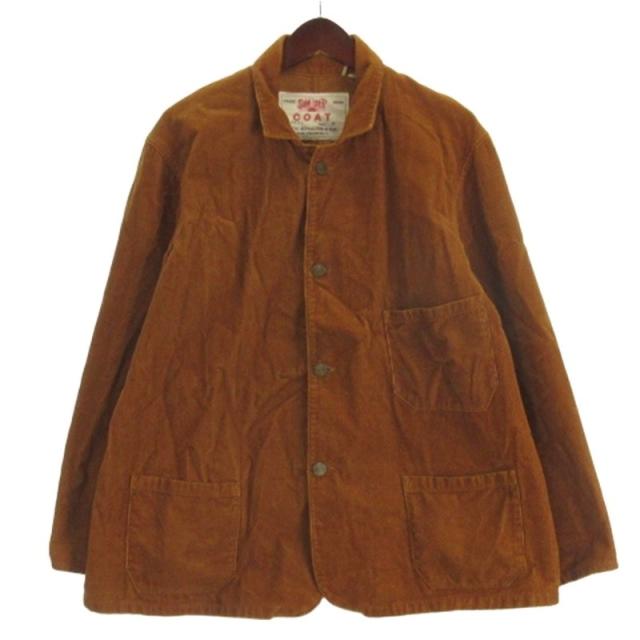【中古】リーバイス Levi's SUNSET COAT コーデュロイ ジャケット ブラウン M メンズ
