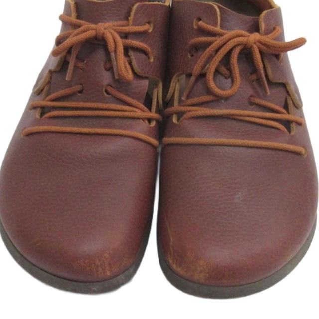 【中古】ビルケンシュトック BIRKENSTOCK モンタナ レースアップ シューズ ブラウン 41 26.5cm メンズ