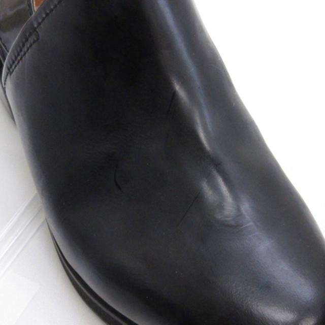 【中古】エンフォルド ENFOLD レザー ミュール ボリュームソール ブラック 38 24.5cm レディース