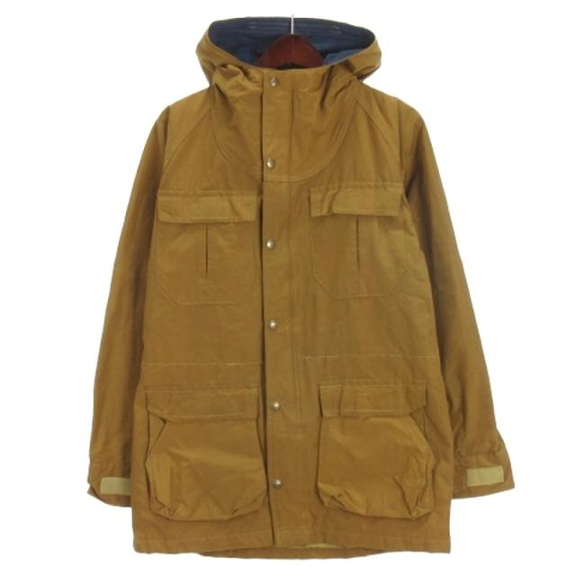 【中古】シェラデザイン SIERRA DESIGNS マウンテンパーカー ジャケット 60/40 USA製 ベージュ系 S メンズ
