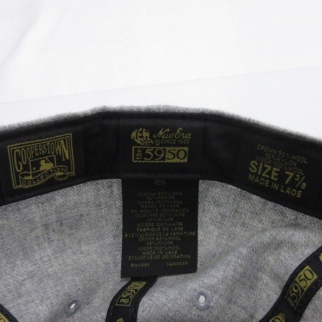 【中古】ニューエラ 59FIFTY DAY Memorial Collection シンシナティ キャップ 帽子 ピンバッジ付き 7 3/8 58.7cm