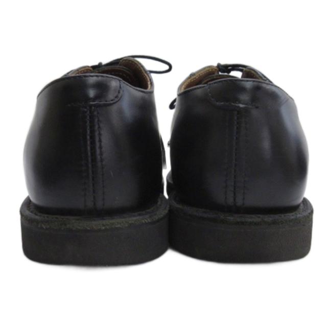 【中古】レッドウィング REDWING 101 ポストマン オックスフォードシューズ ブラック USA製 US7.5D 25.5cm メンズ