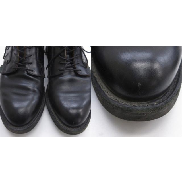 【中古】レッドウィング REDWING 101 ポストマン オックスフォードシューズ ブラック USA製 US7.5D 25.5cm メンズ