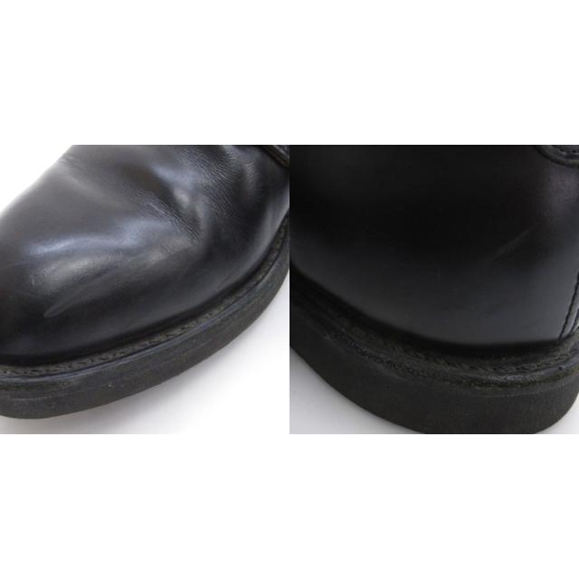 【中古】レッドウィング REDWING 101 ポストマン オックスフォードシューズ ブラック USA製 US7.5D 25.5cm メンズ