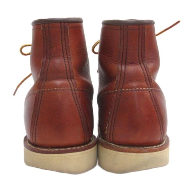 【中古】レッドウィング REDWING アイリッシュセッター モックトゥ ブーツ USA製 875 ブラウン 6E ■GY12 メンズ レディース_5