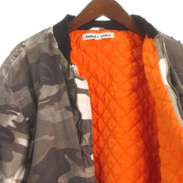 中古】Jaded London カモフラ ボンバー ジャケット スタッズ USED加工
