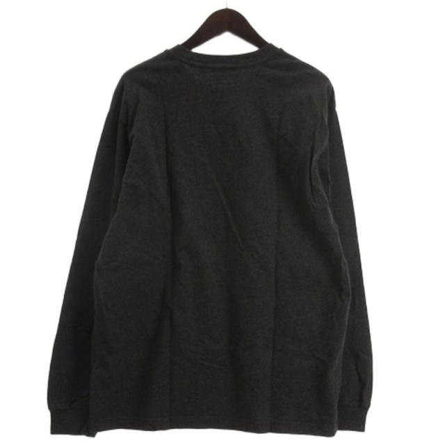 【中古】シュプリーム SUPREME 24FW Small Box Logo L/S Tee スモールボックスロゴ Tシャツ 長袖 グレー M ☆AA★ メンズ_3